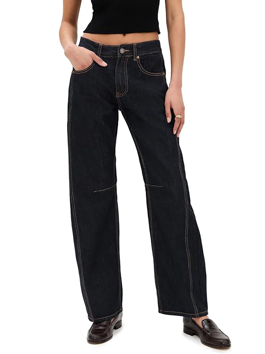 Lioness, Lioness Women's Renacida Jeans, Dark Denim, Blue, M