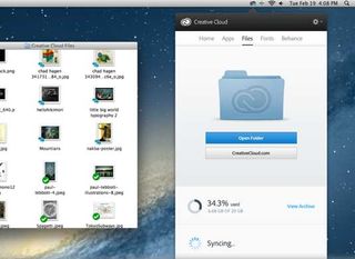 File sync allows you to access your Photoshop files wherever you are