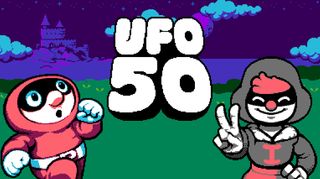 UFO 50 Title Screen