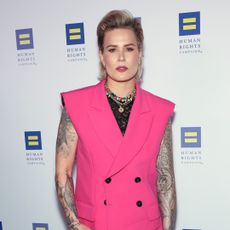 Ashlyn Harris praises girlfriend Sophia Bush for coming out as queer. 