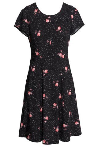 H&M Heart Print Polka Dot Dress, £19.99