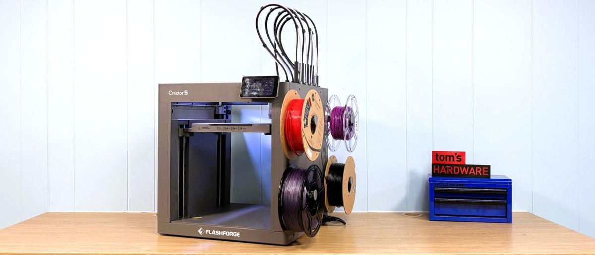 Flashforge Creator 5 review: Basic and affordable tool changer
