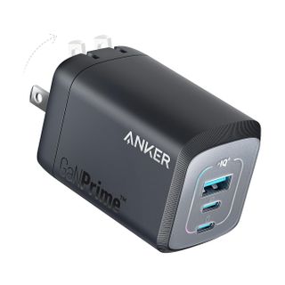 Anker Prime 100W GaN Wall Charger on a white background
