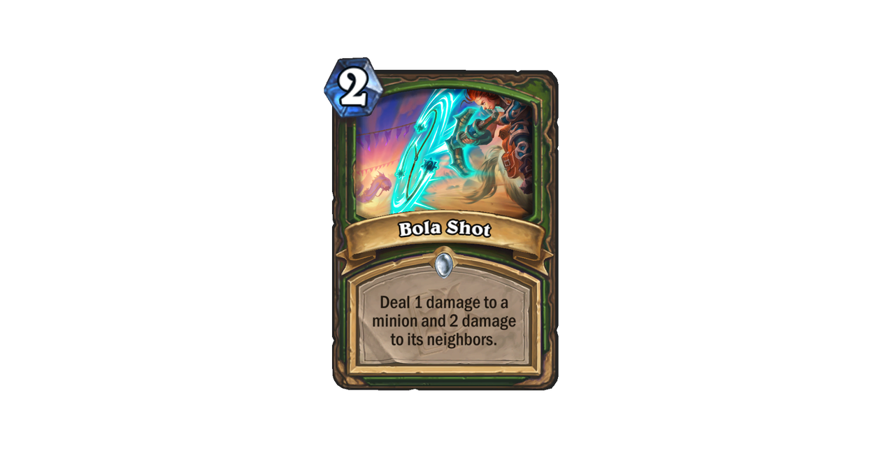 A card from the Darkmoon Races mini-set