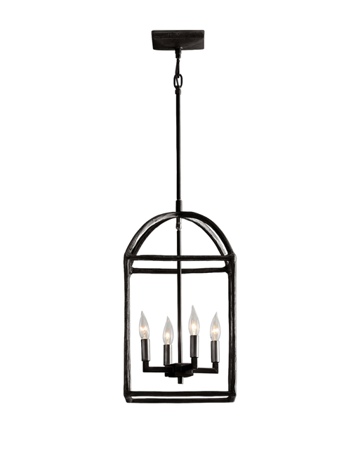 Fallon Forged-Iron Indoor / Outdoor Pendant 