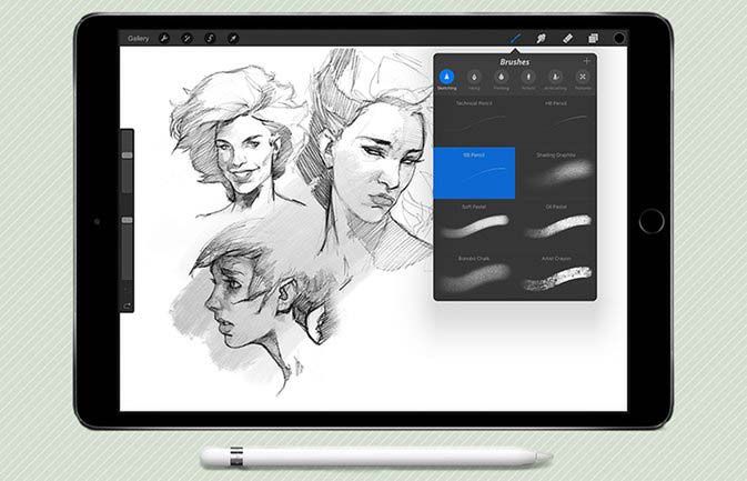 use procreate app without stylus