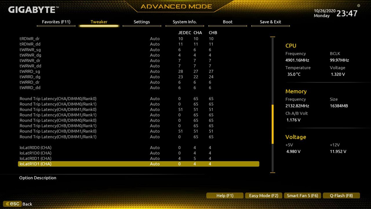 Gigabyte Z490M Gaming X BIOS