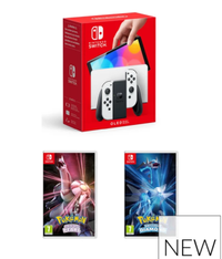 Nintendo Switch OLED + Pokemon: £399.97 at Very