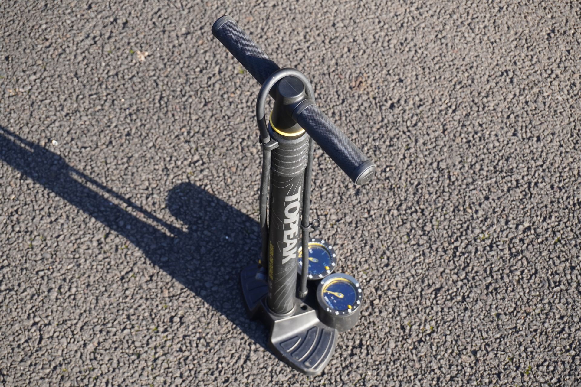 Image shows the Topeak JoeBlow Dualie