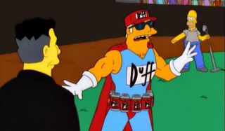 Duffman The Simpsons