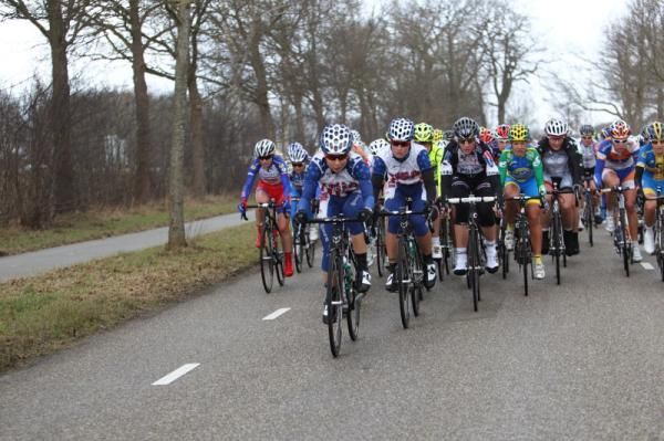 Team USA forced the pace for the first part of the race
