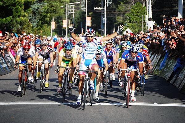 Alberto Loddo takes stage seven in San Luis, his second win of the week.