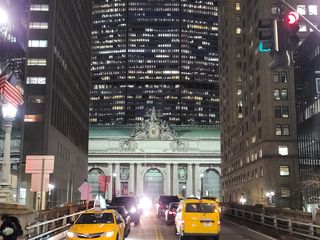 Grand Central Station building clock photo