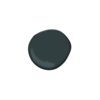 dark green paint sample