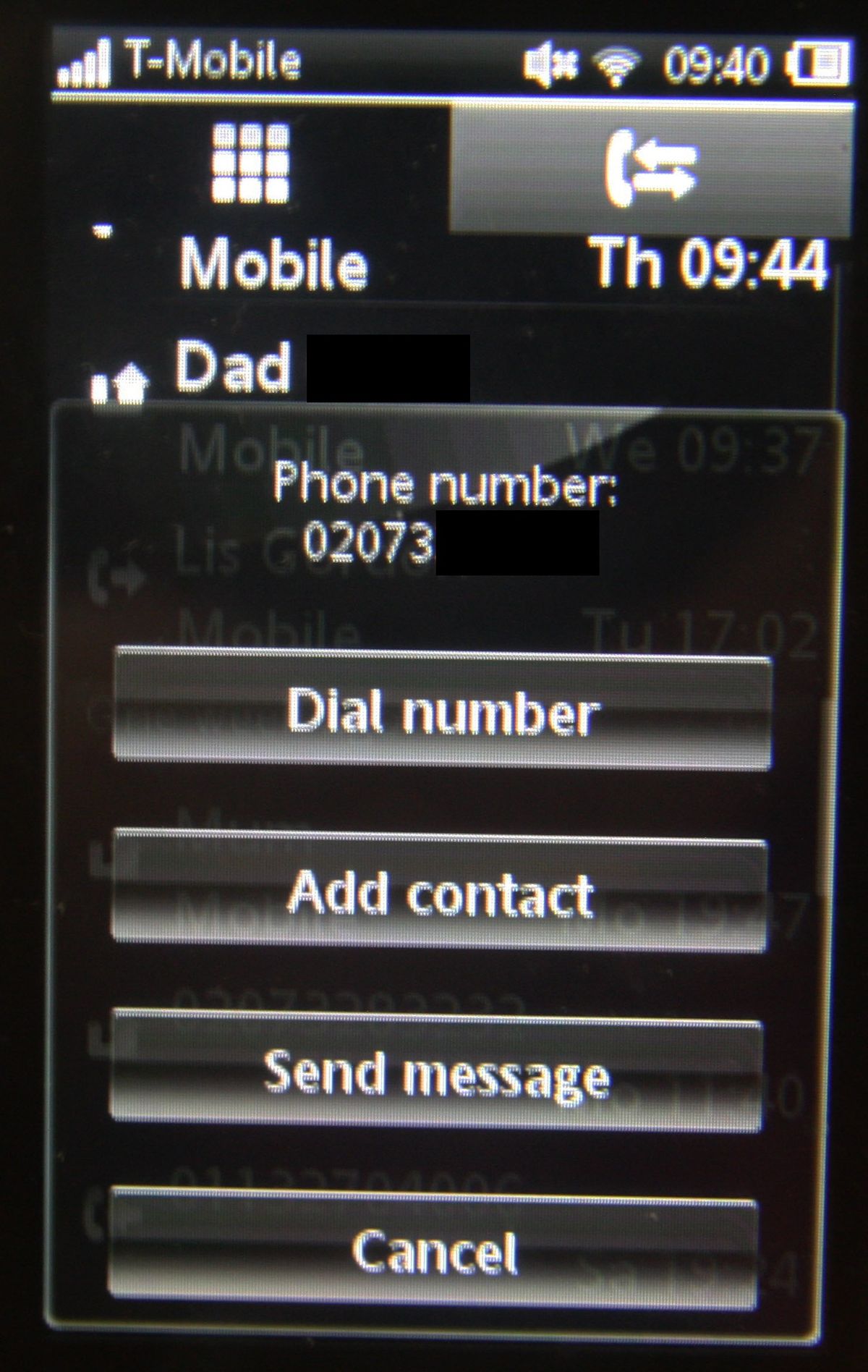 Contacts and calling - Sony Ericsson Mix Walkman review - Page 3 ...