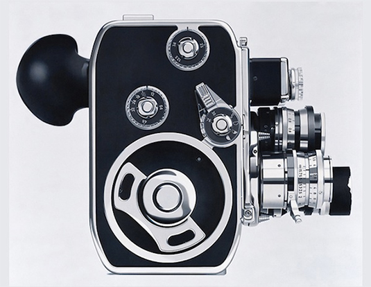 Vintage gadgets photorealistic