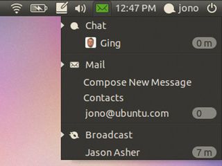 The story of design and ayatana in ubuntu: messaging menu
