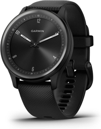 Garmin Vivomove Sport: was $179 now $129 @ Amazon
We think the Garmin Vivomove Sport is the most stylish Garmin watch. It's lightweight and comfortable to wear, comes in four colors, and offers useful female health tracking features. Unfortunately, it lacks GPS, so opt for a different watch if you want GPS tracking on the fly. In our Garmin Vivomove Sport review, we said its a good health tracker for someone taking their first steps into fitness or just hoping to get a better overall picture of their health.
Price check: $179 @ Garmin