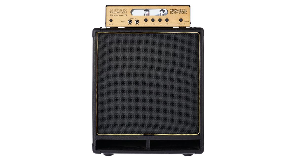 Matrix's specially-designed ultra-light 1x12 extension cabinet can be lifted with one finger, but sounds like a 4x12 - it's the perfect match for the VB800