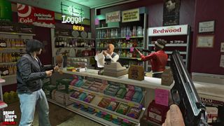 GTA 5 rob a store