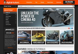 Learn the entire Cinema 4D pipeline with training from Digital Tutors