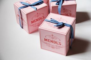 You know you’ve got an original Mendl’s box if there are two 'T's in 'patisserie'