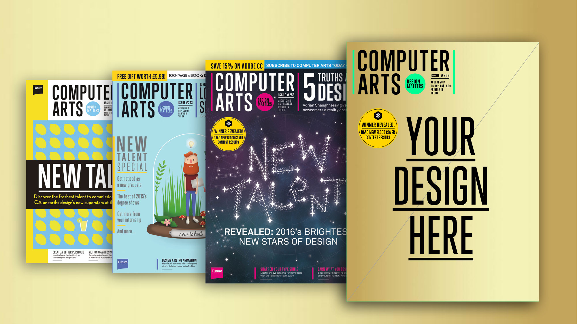 Design a Computer Arts cover and win £500