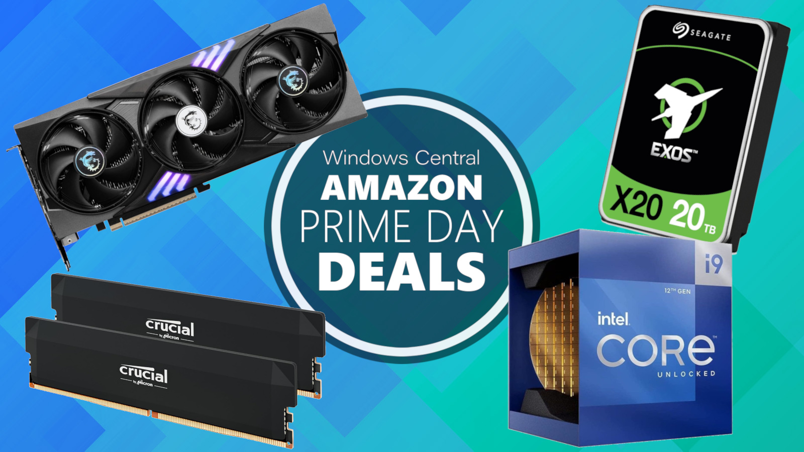 Prime Day PC build deals 2025