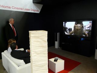 Mitsubishi home cinema laser display
