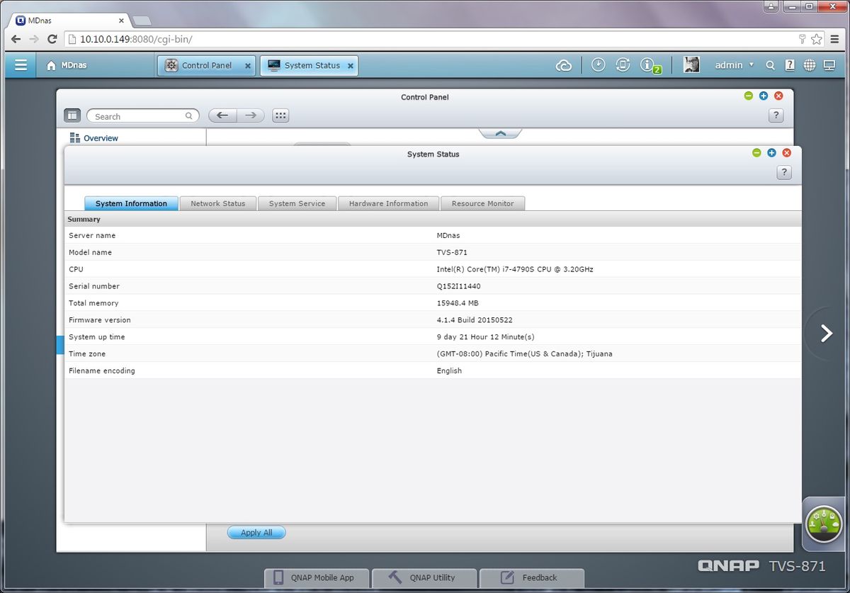 Qnap Tvs 871 Ui 11
