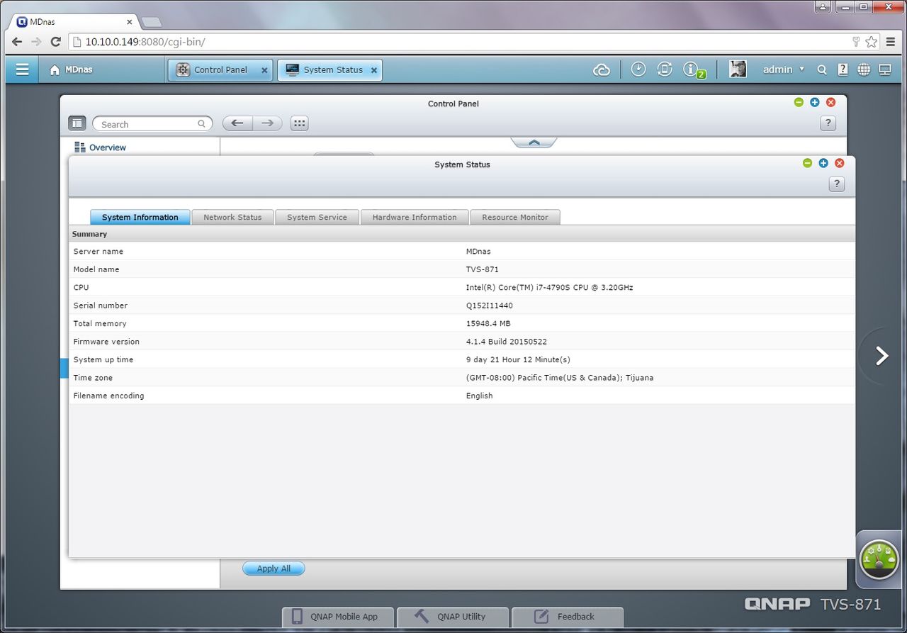 Qnap Tvs 871 Ui 11