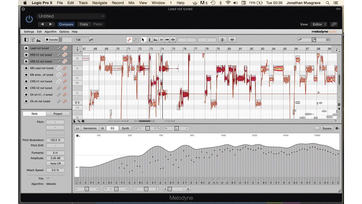 melodyne versions