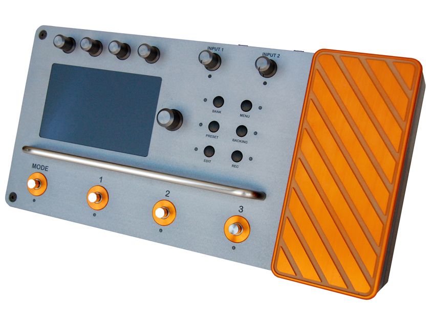 The V-Pedal is a stomp box with a difference.