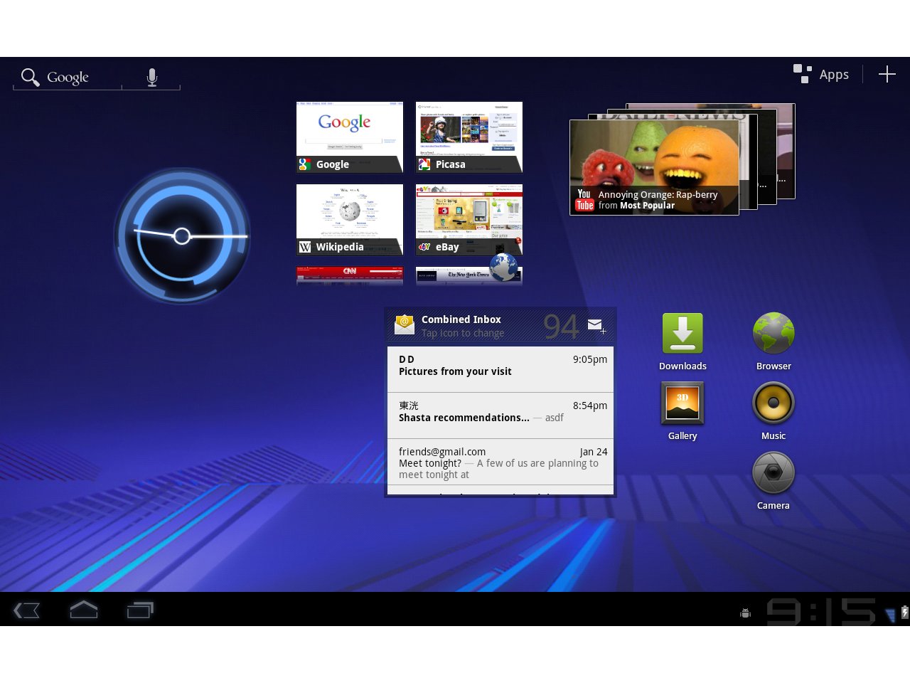 Android 3.0 SDK released for developers to check out