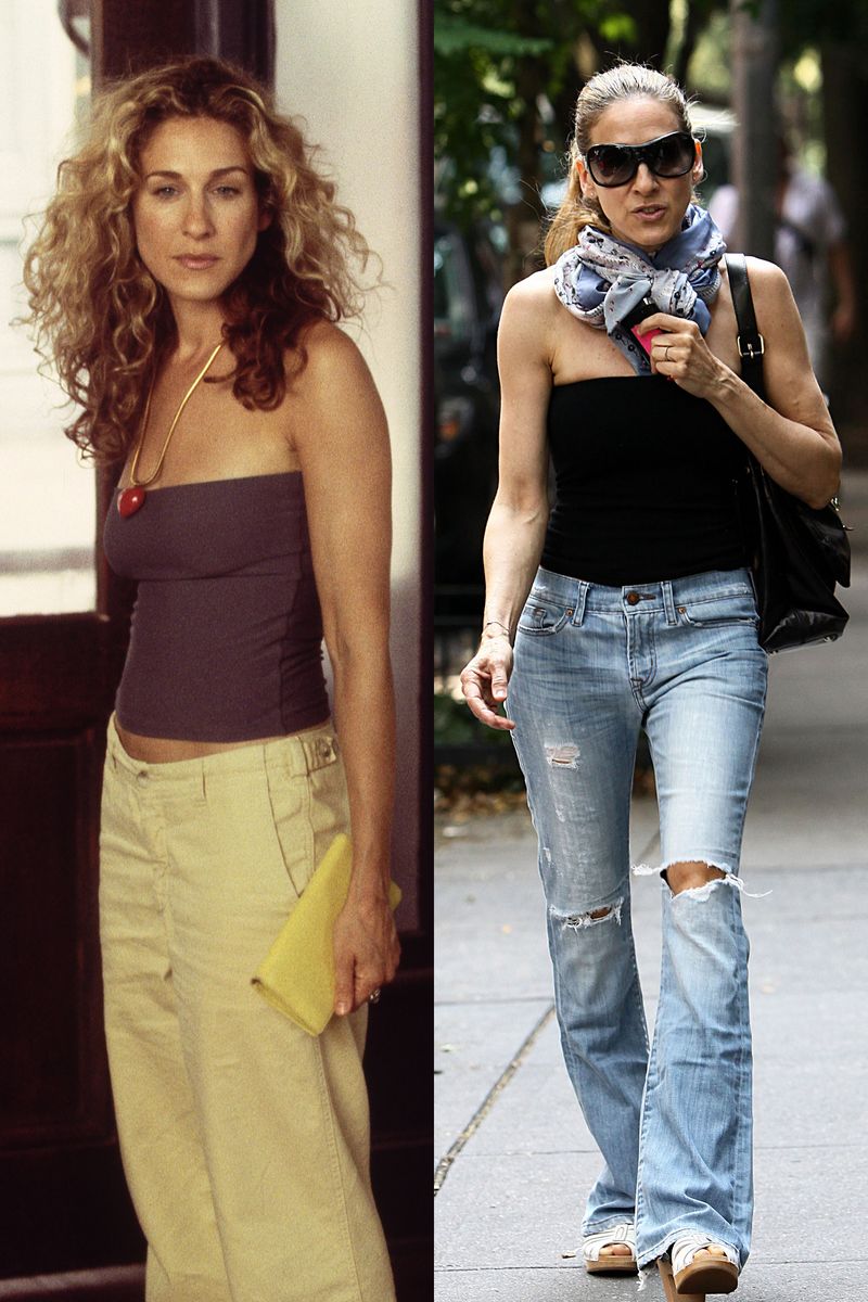 Like Carrie Bradshaw, SJP Needs No Excuse to Wear a Fanny Pack - Racked