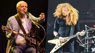 Dave Mustaine and Peter Frampton