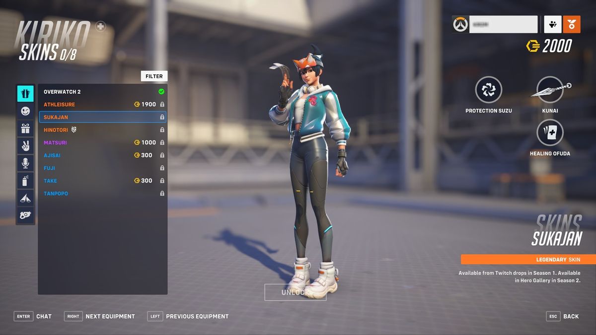 Overwatch 2 Twitch drops - Sukajan skin