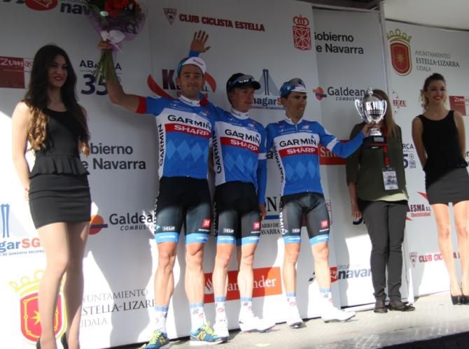 Garmin Sharp was the best team in the GP Miguel Indurain
