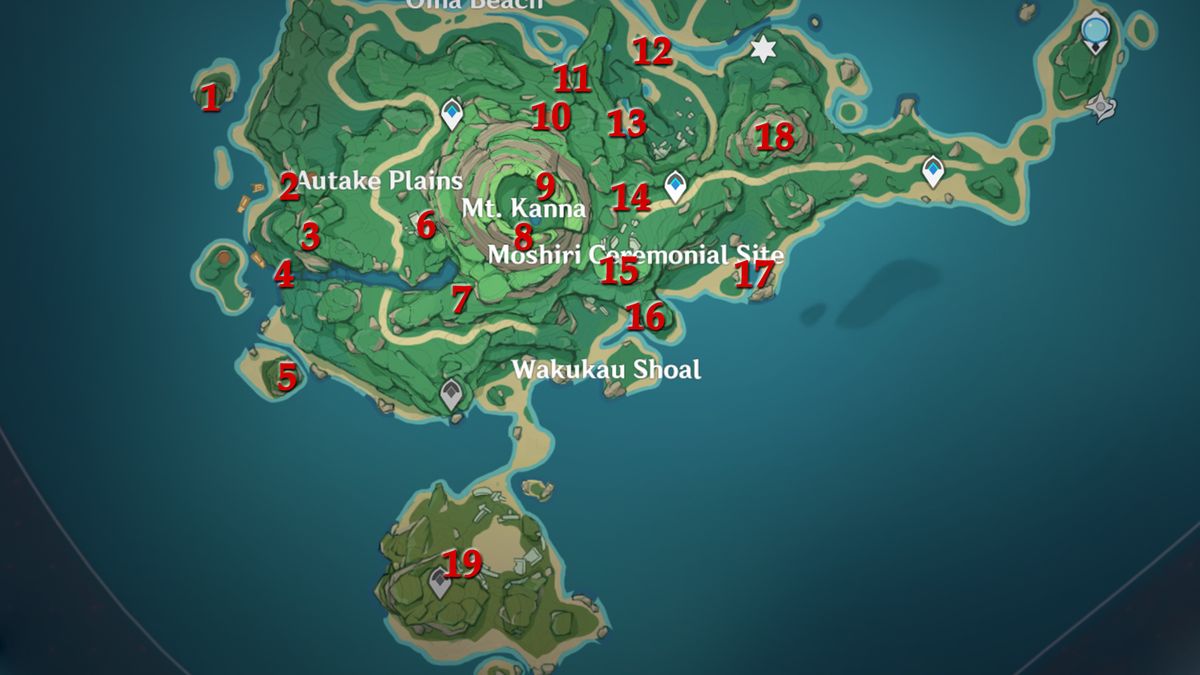 All Genshin Impact Electroculus locations - Games News