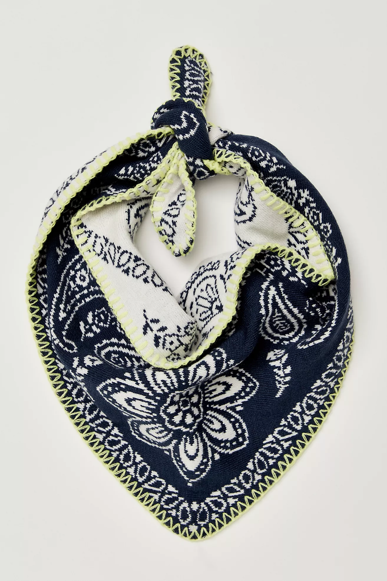 Free People, Carmen Knitted Triangle Bandana