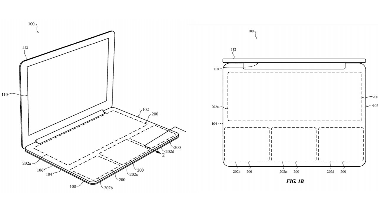 Apple patent for MacBook solid-state keyboard