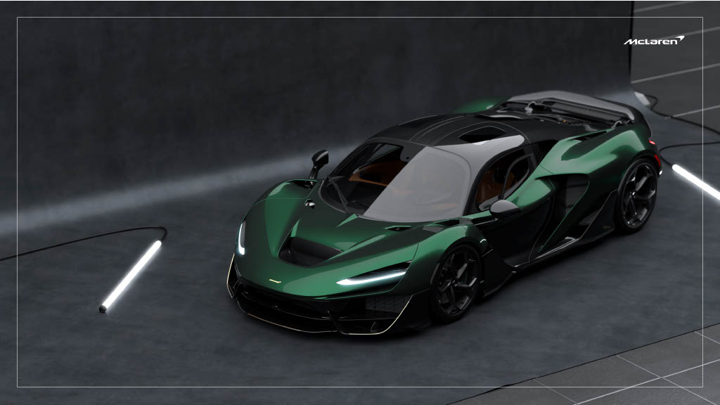 Renders of the customised Country Life McLaren
