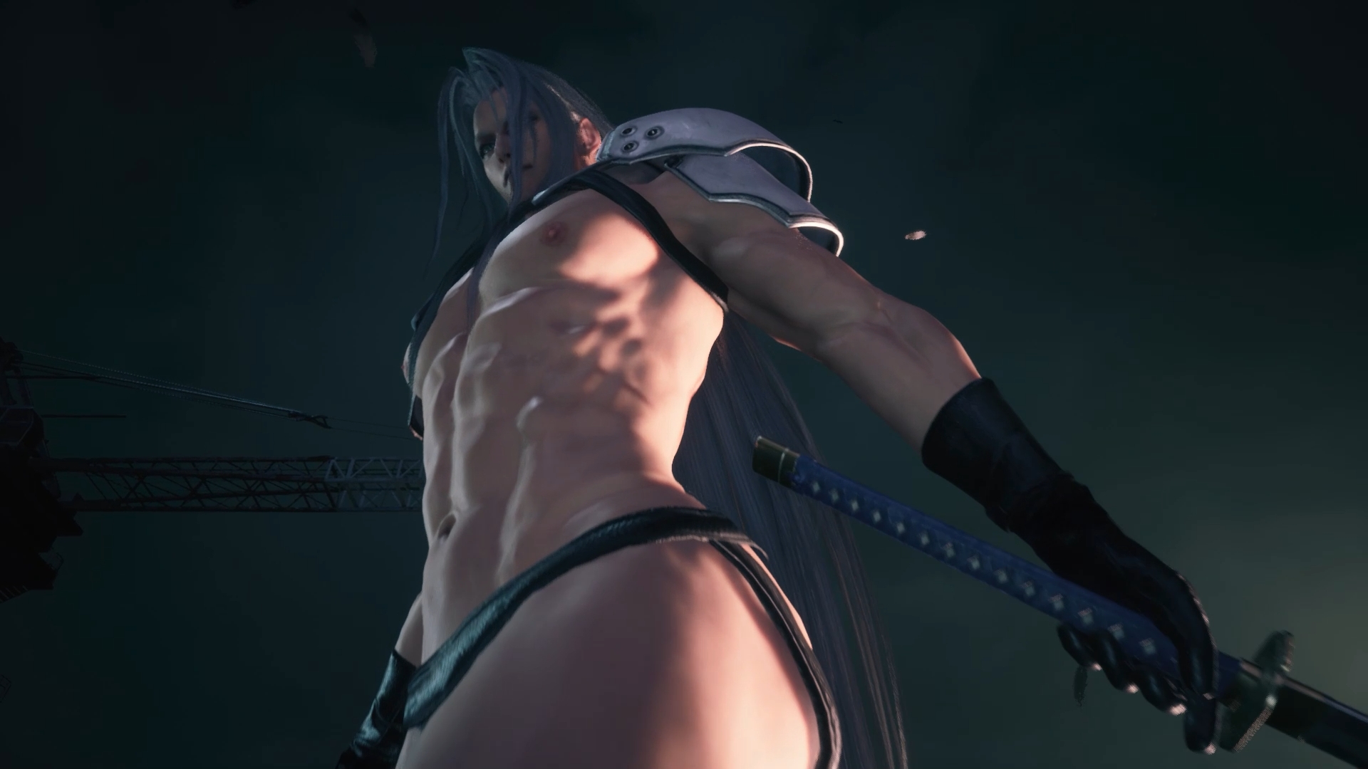 Sephiroth naked