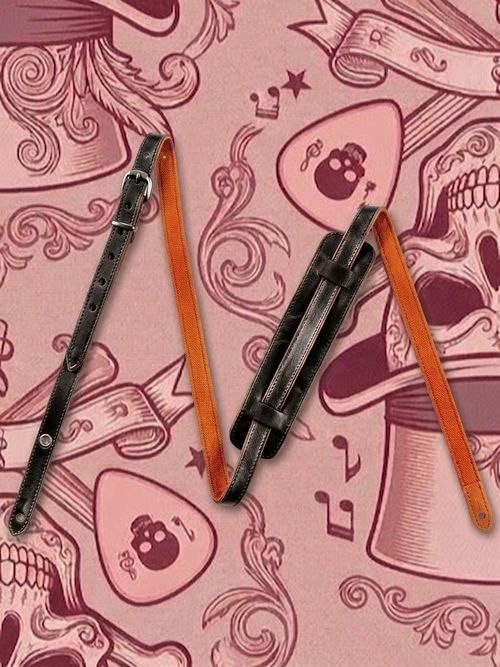 Rev. Willy's Vintage Leather Guitar Strap