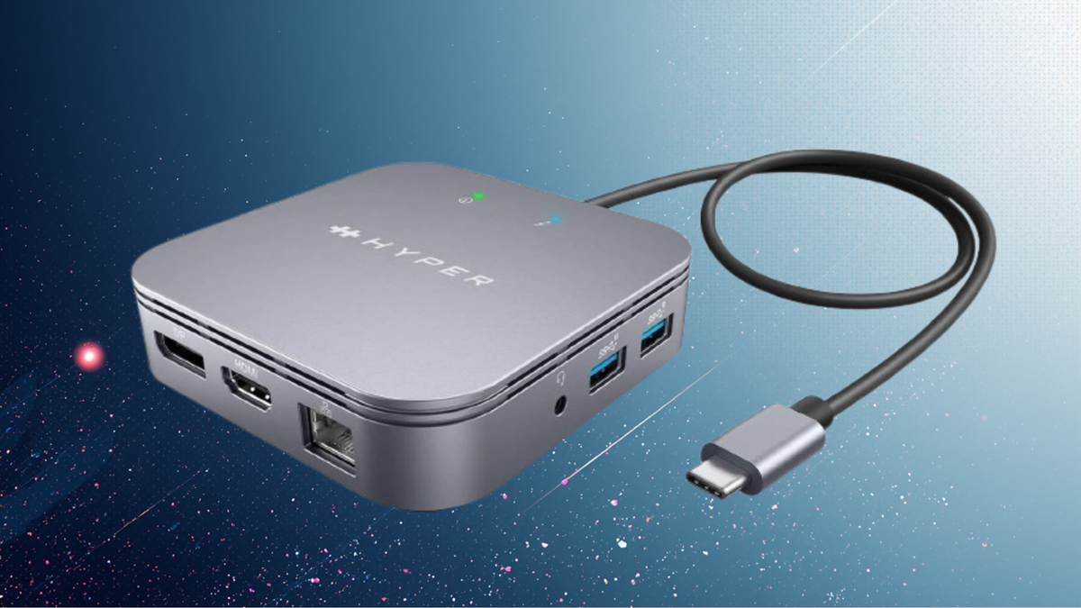 Save a ridiculous 76% on this 7-in-1 Hyper Dual Monitor Thunderbolt 4 Dock — just $24 buys a dual 4K60Hz HyperDrive docking station for pennies on the dollar