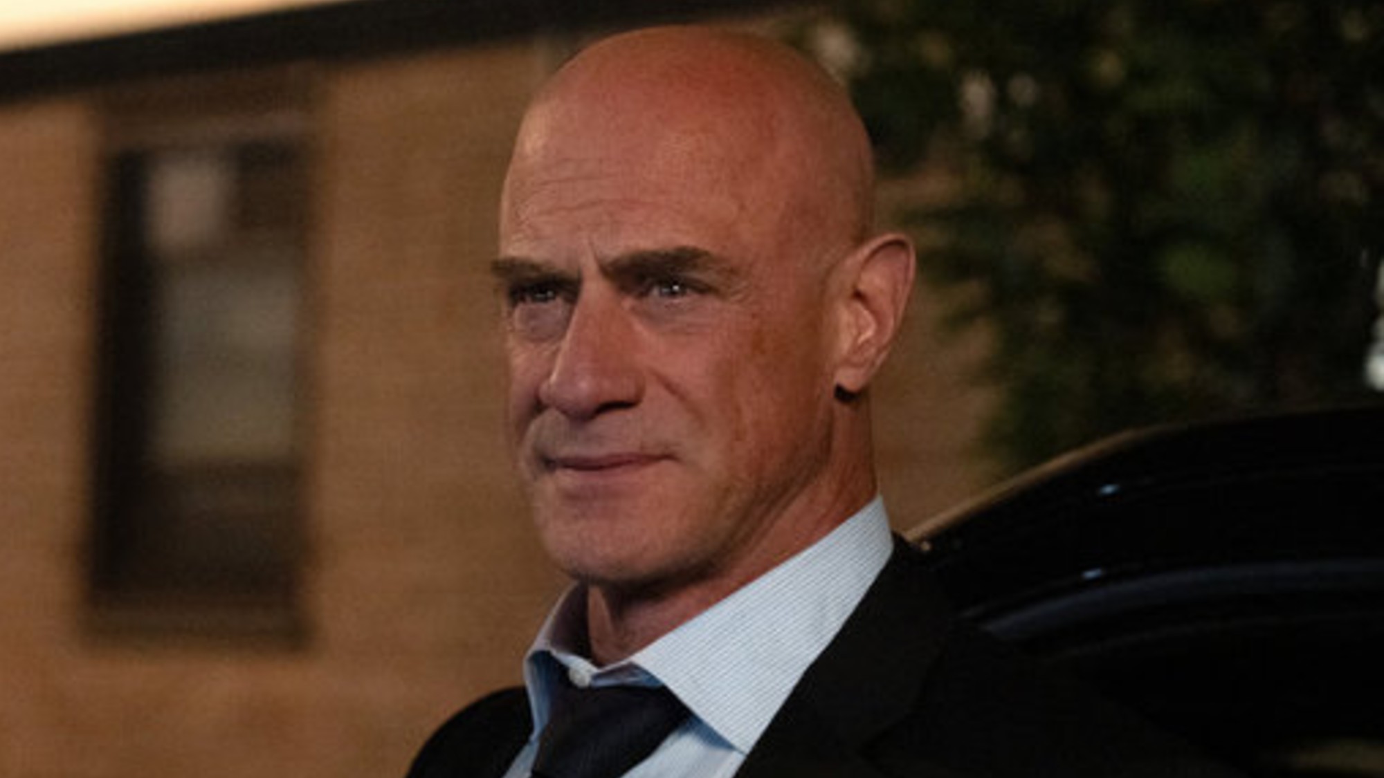Christopher Meloni as Elliot Stabler on Law &amp; Order: SVU.