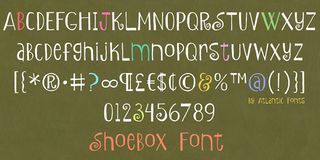Shoebox font