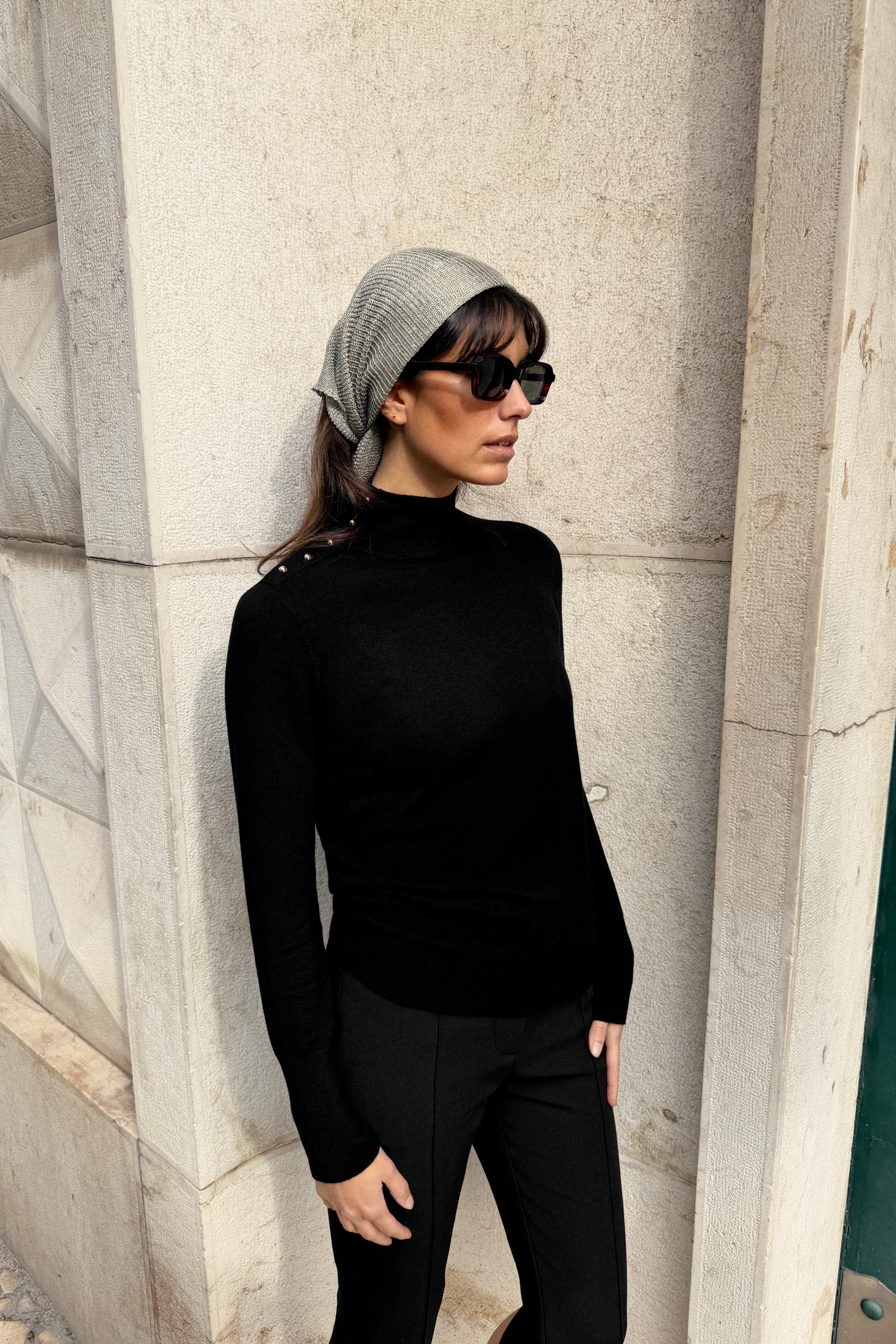 Knit Jumper With Buttons