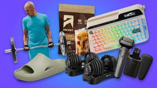 Collage of Father's Day gift ideas