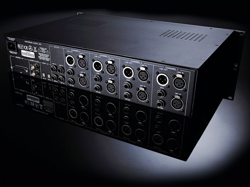 The inputs deliver a pleasingly clean signal.